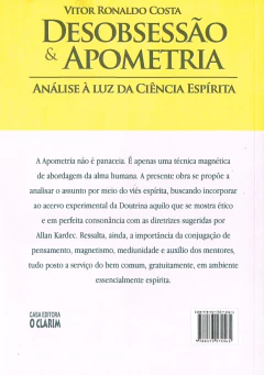 Desobsessão e apometria - livrariaCX - Chico Xavier