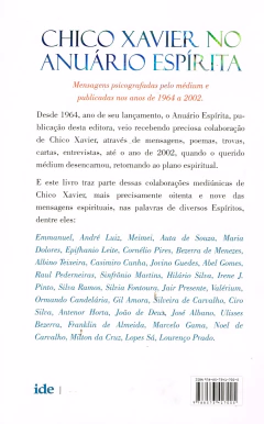 Chico Xavier e suas mensagens no anuário espírita - comprar online