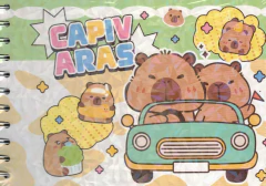 Capivaras - dia de carro - capa colorida (capa dura) - comprar online