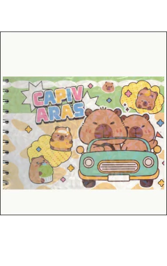 Capivaras - dia de carro - capa colorida (capa dura)