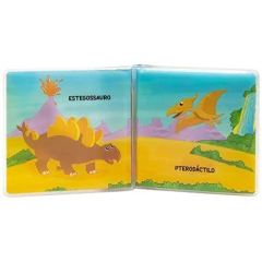 Livro de banho - dinossauros na internet