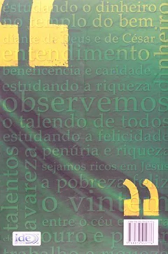 Dinheiro - livrariaCX - Chico Xavier