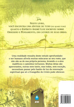 A obsessão e suas máscaras - livrariaCX - Chico Xavier