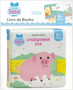 Livro de banho - a porquinha tita - comprar online
