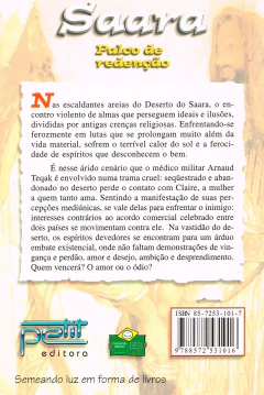 Saara - palco de redenção - livrariaCX - Chico Xavier