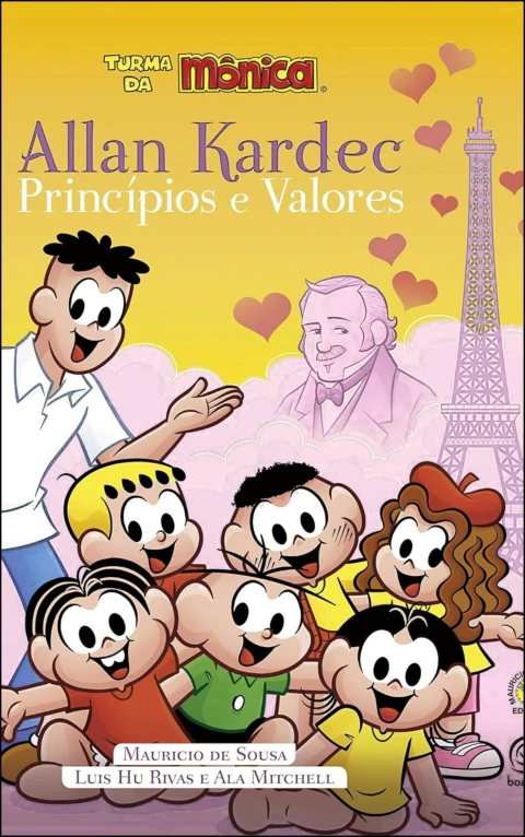 Turma da Mônica - Allan Kardec princípios e valores