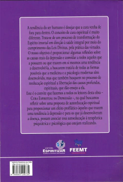 Cura espiritual da depressão - livrariaCX - Chico Xavier