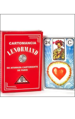 Baralho cigano Lenormand (36 cartas + manual de instruções)