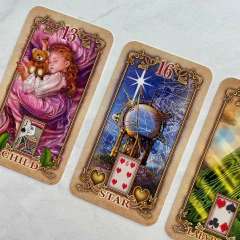 Tarô lustrous Lenormand - comprar online