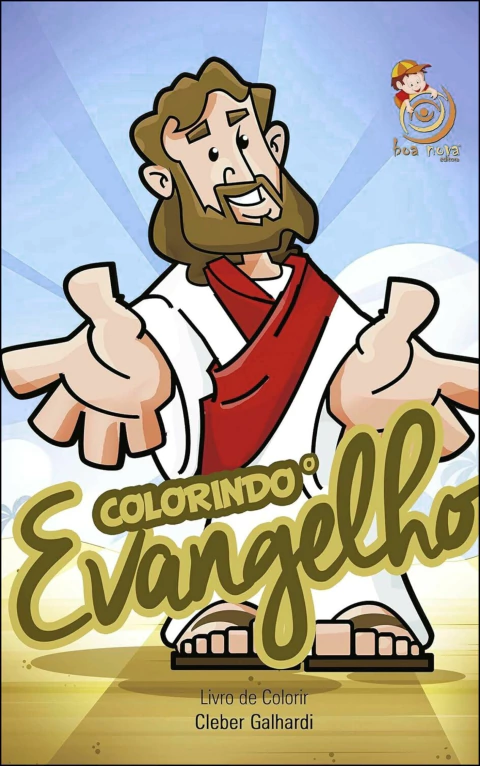 Colorindo o evangelho (livro de colorir)
