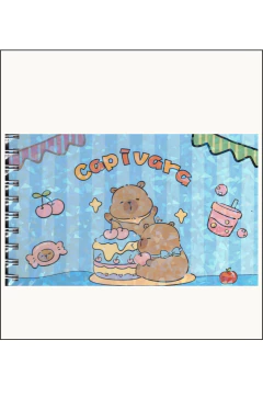 Capivara - dia de bolo - capa azul (capa dura)