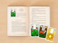 Baralho cigano Lenormand tradicional - livrariaCX - Chico Xavier