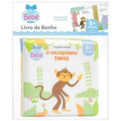 Livro de banho - o macaquinho tinho - comprar online