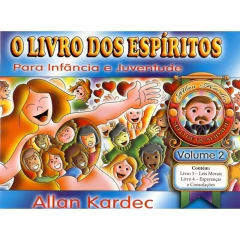 O livro dos espíritos para infância e juventude - Vol 02 - comprar online