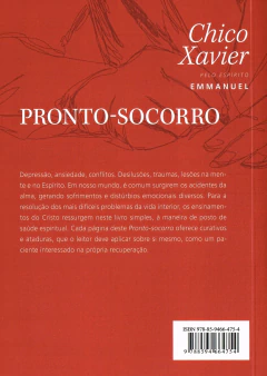 Pronto - socorro (livro de bolso) - livrariaCX - Chico Xavier