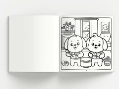 Cute & comfy coloring book for adults ( acompanha 6 canetinhas) na internet