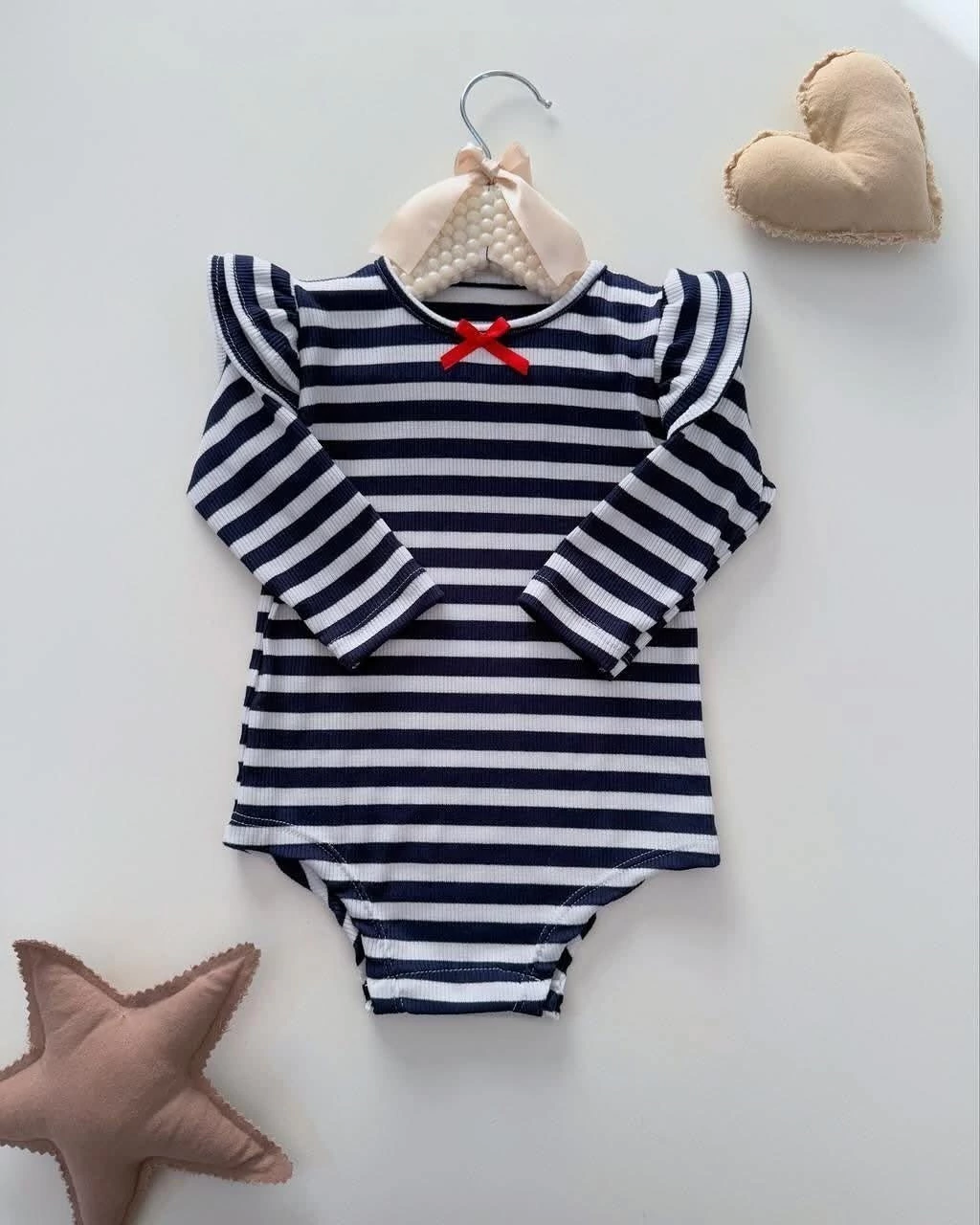 Body Rayado Azul Marino