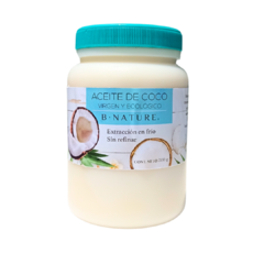 Aceite de coco crudo (manteca de coco)