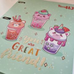 Carpeta Great Friend - Hj Ideas y Libretas