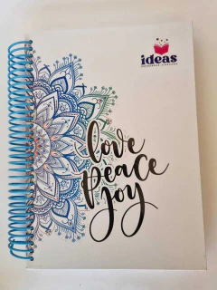 Profesional de 200 hojas (Love, peace, joy)