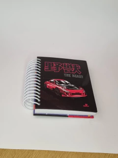 Libreta Pocket 200 The Beast Auto Rojo - tienda en línea