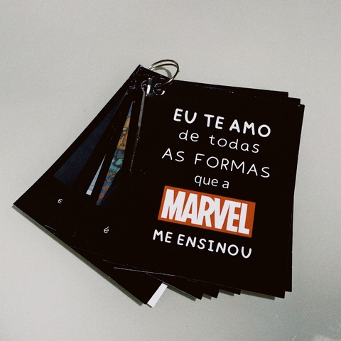 Mini Album: 7 Motivos - Eu Te Amo Marvel