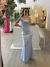 Vestido azul cielo - comprar en línea