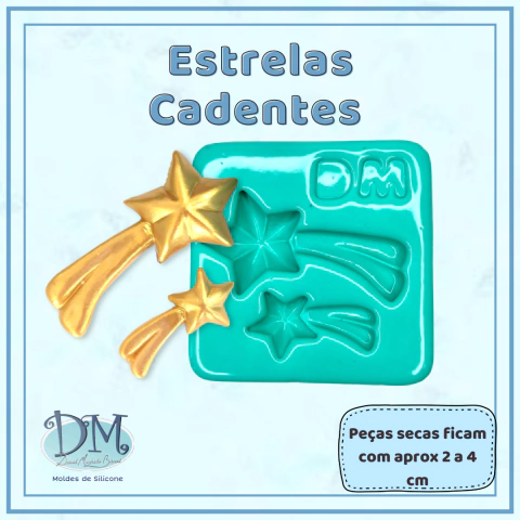 Molde Estrelas Cadentes
