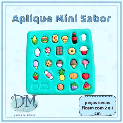 Molde Aplique Mini Sabor