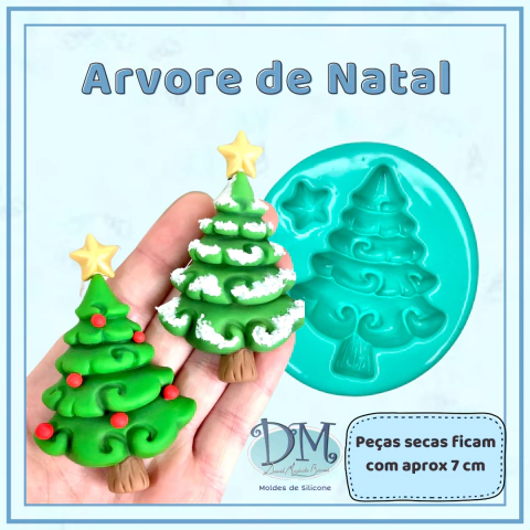 Molde Árvore de Natal