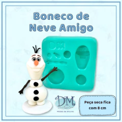 Molde Boneco de Neve Amigo