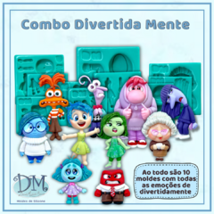 Combo - Personagens divertidamente aplique.