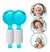 Par De Ice Roller Masajeador Facial Frio Antiarrugas Gliter