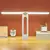 Lámpara De Escritorio Doble Led Plegable Recargable Portable