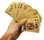 Baraja De Naipes Cartas Dorado Poker De Lujo Ultra Fino