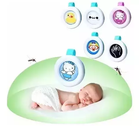 CLIP BOTON REPELENTE DE MOSQUITOS PARA BEBÉ BIKIT GUARD