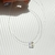 Gargantilla Transparente Mariposa - comprar online