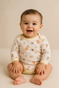Pack de 3 bodys estampados UNISEX - comprar online