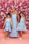 Vestido Helena Blue Mãe & Filha (FILHA)