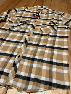 Camisa Leñadora Amarilla y Negro - comprar online