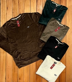 Buzo V Plush s/capucha - Dharma.vip