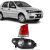 Carro Fiat Palio G3 prata com kit de farol dianteiro máscara negra e lanterna traseira vermelha fumê para o modelo 2004 a 2015