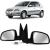 Par Retrovisor Manual Celta Prisma 2007 2008 2009 10 A 2014