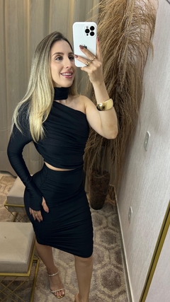 Vestido gola na internet
