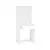 (Classe A) Penteadeira Camarim Lavinia Branco - comprar online