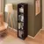 (Classe A) Estante para Livros Modular 4 Nichos 141cmx30cm Marselha Preto - comprar online