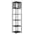 (Classe A) Estante para Livros Industrial 5 Prateleiras 180cmx40cm P1023 Preto na internet