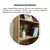 (Classe A) Estante para Livros 5 Prateleiras 180cmx60cm Multy Cinamomo
