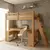 (Classe A) Cama Office Star Light com Escada Inclinada Casatema Freijó - comprar online
