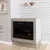 (Classe A) Balcão Forno de Embutir sem Tampo com Rodapé Ipanema CabeCasa MadeiraMadeira Fendi Trama/Branco